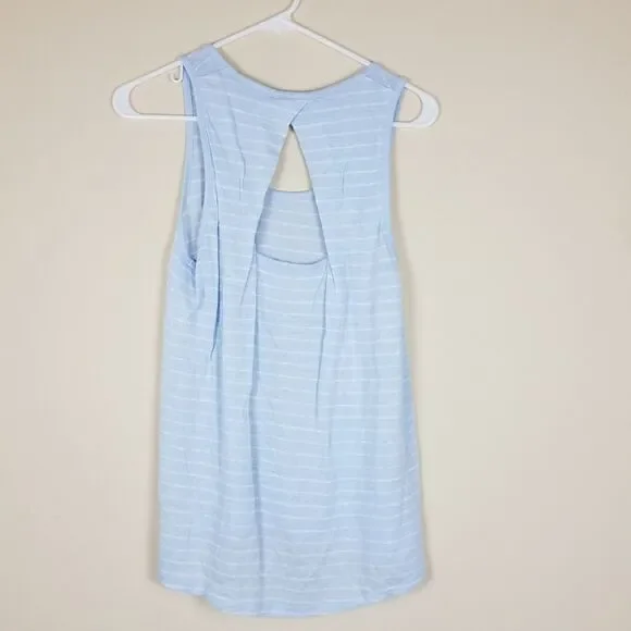 Athleta Striped High Low Tank - Picture 4 of 7